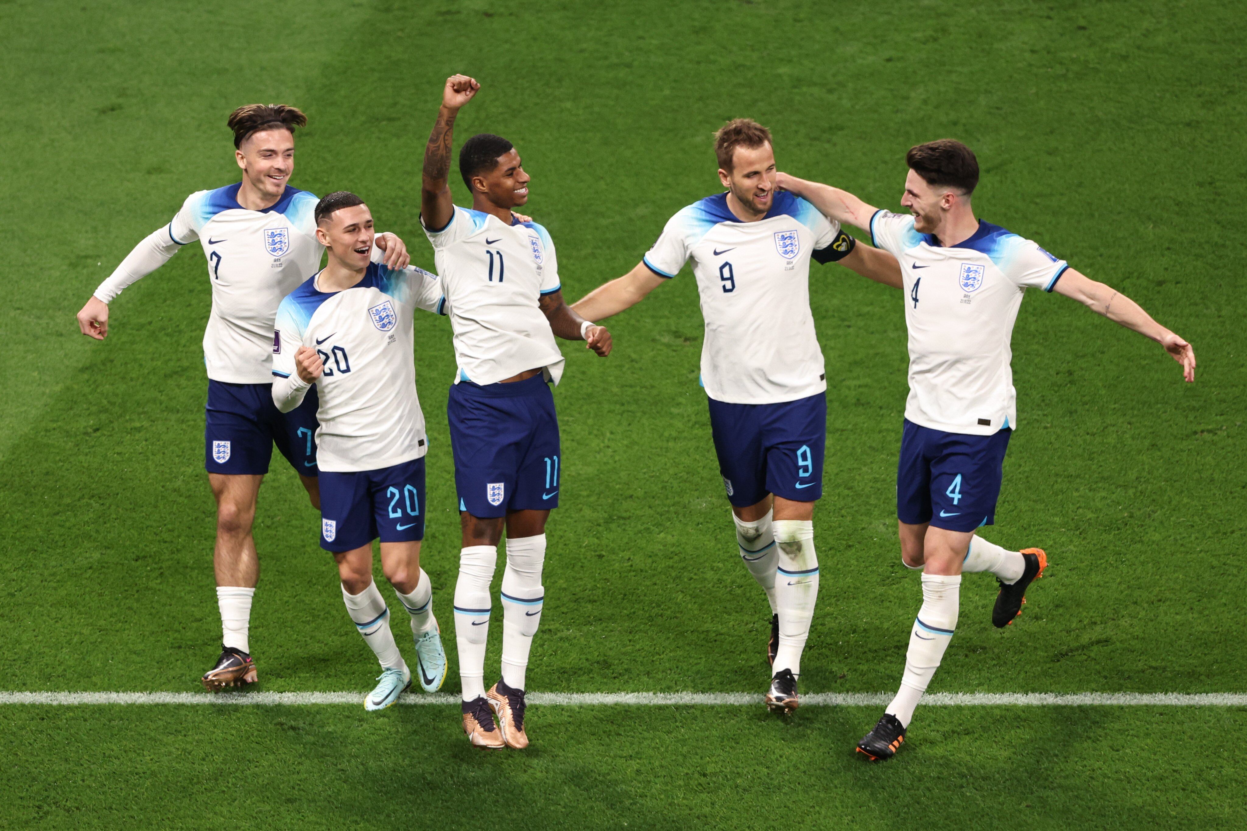 Histórica goleada inglesa