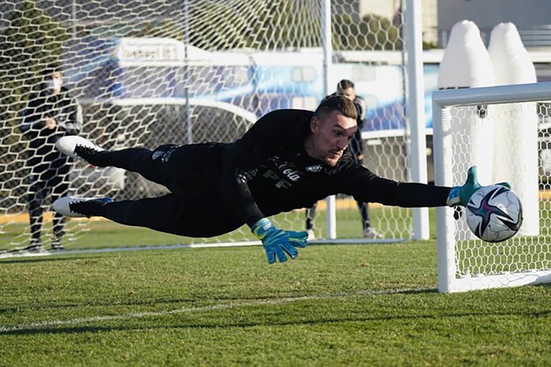 Franco Armani, de River, será el arquero suplente de Argentina en el Mundial. / archivo 