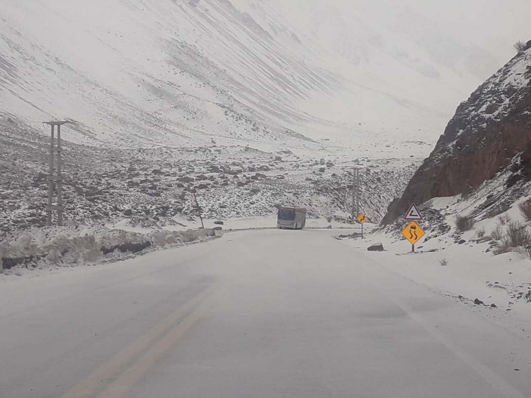 Nevadas en la provincia