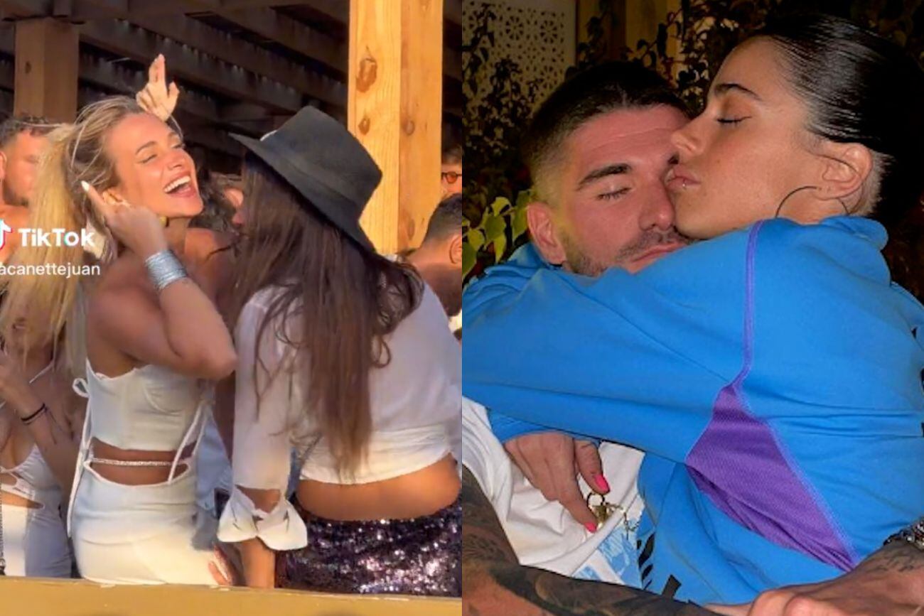 Camila Homs vs Tini: una multitud insultó a la cantante y la expareja de Rodrigo de Paul la arengó (Collage web)