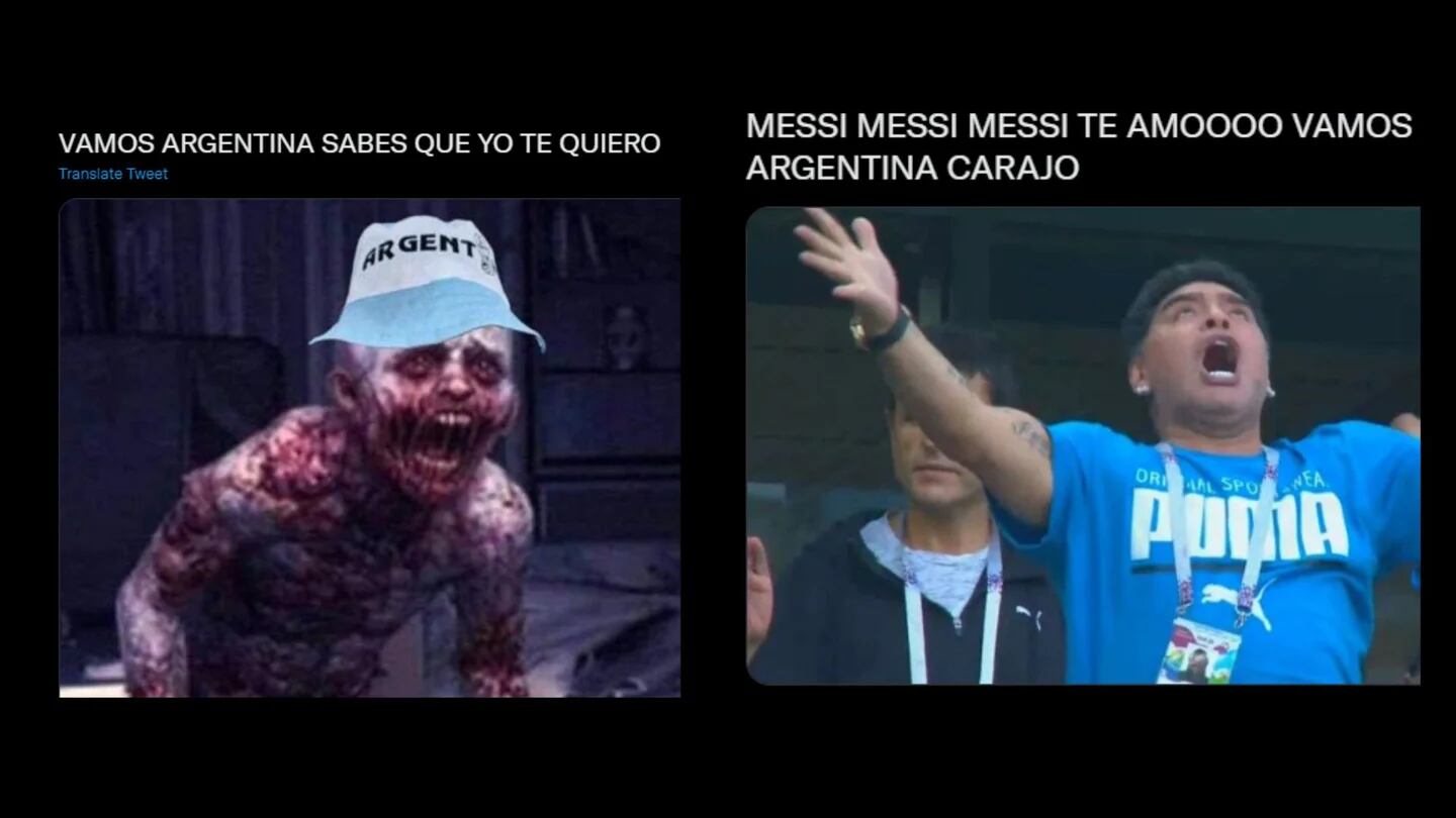 Los memes de Argentina-Francia en la final de la Copa del Mundo.