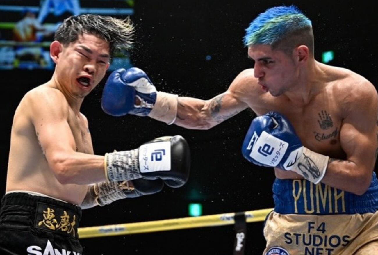 Fernando "Puma" Martínez  venció a Kazuto Ioka a mediados de año, y quiere ganarle de nuevo /Foto: Kyodo Sports