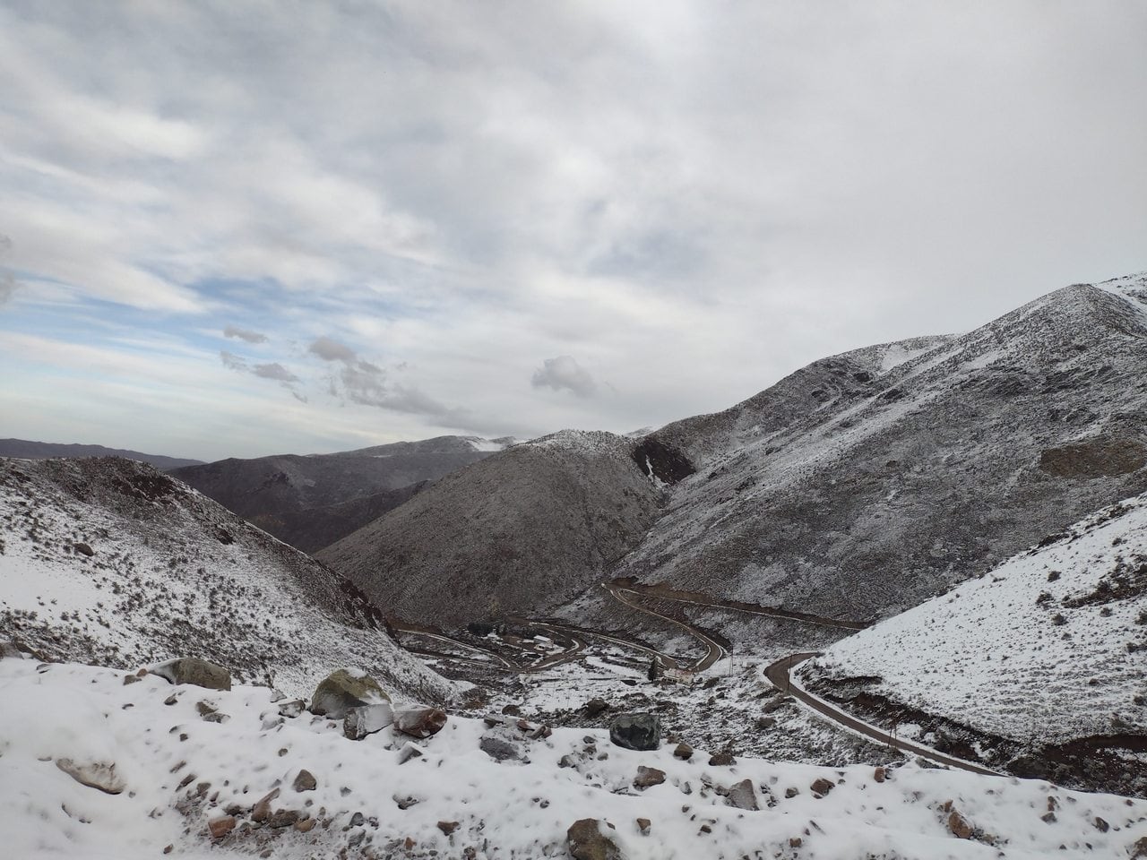 Vista de los caracoles desde Vallecitos. | Foto: Municipalidad de Luján de Cuyo