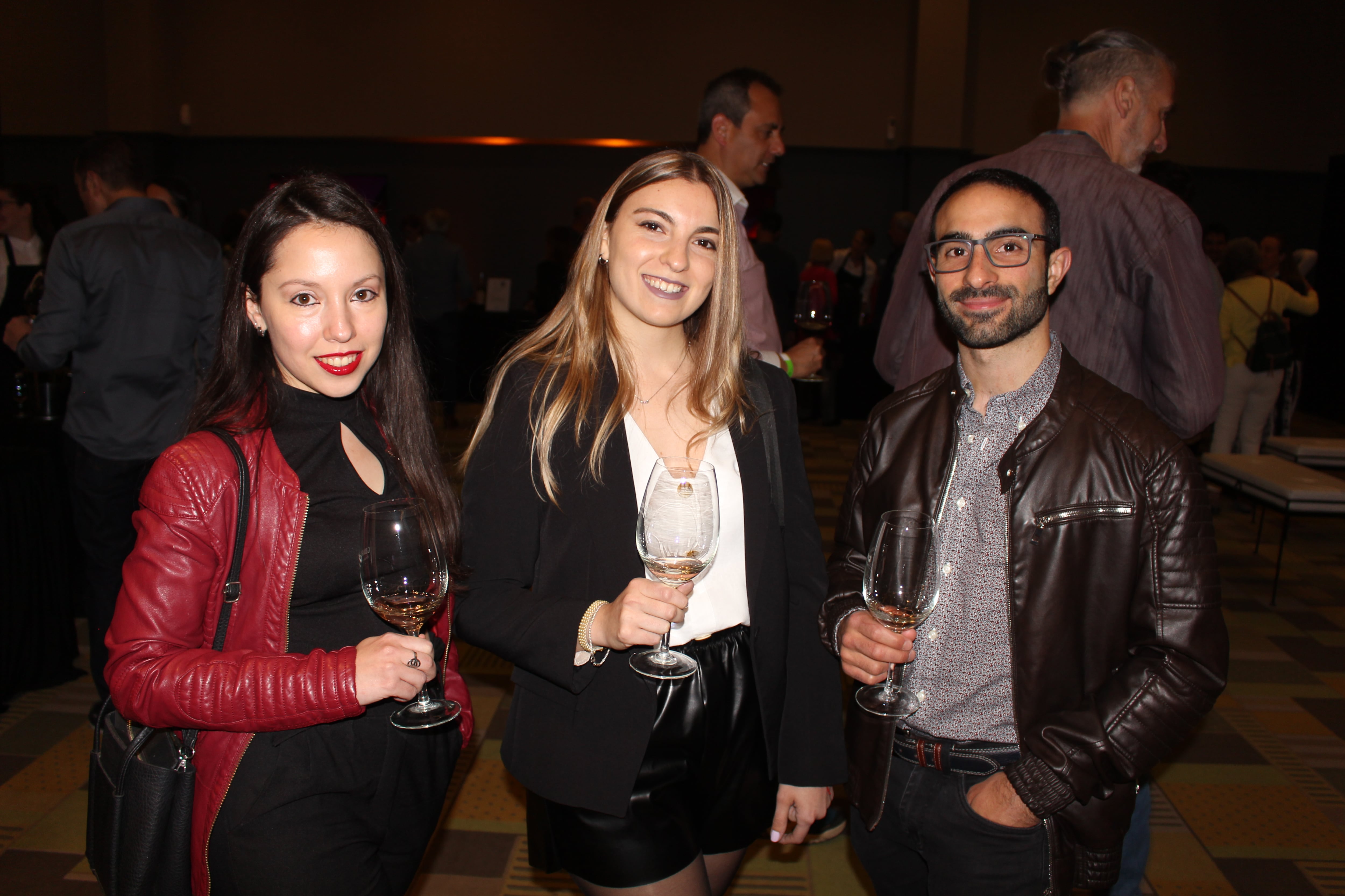 Lourdes Barressi, Melisa y Pablo Peralta.