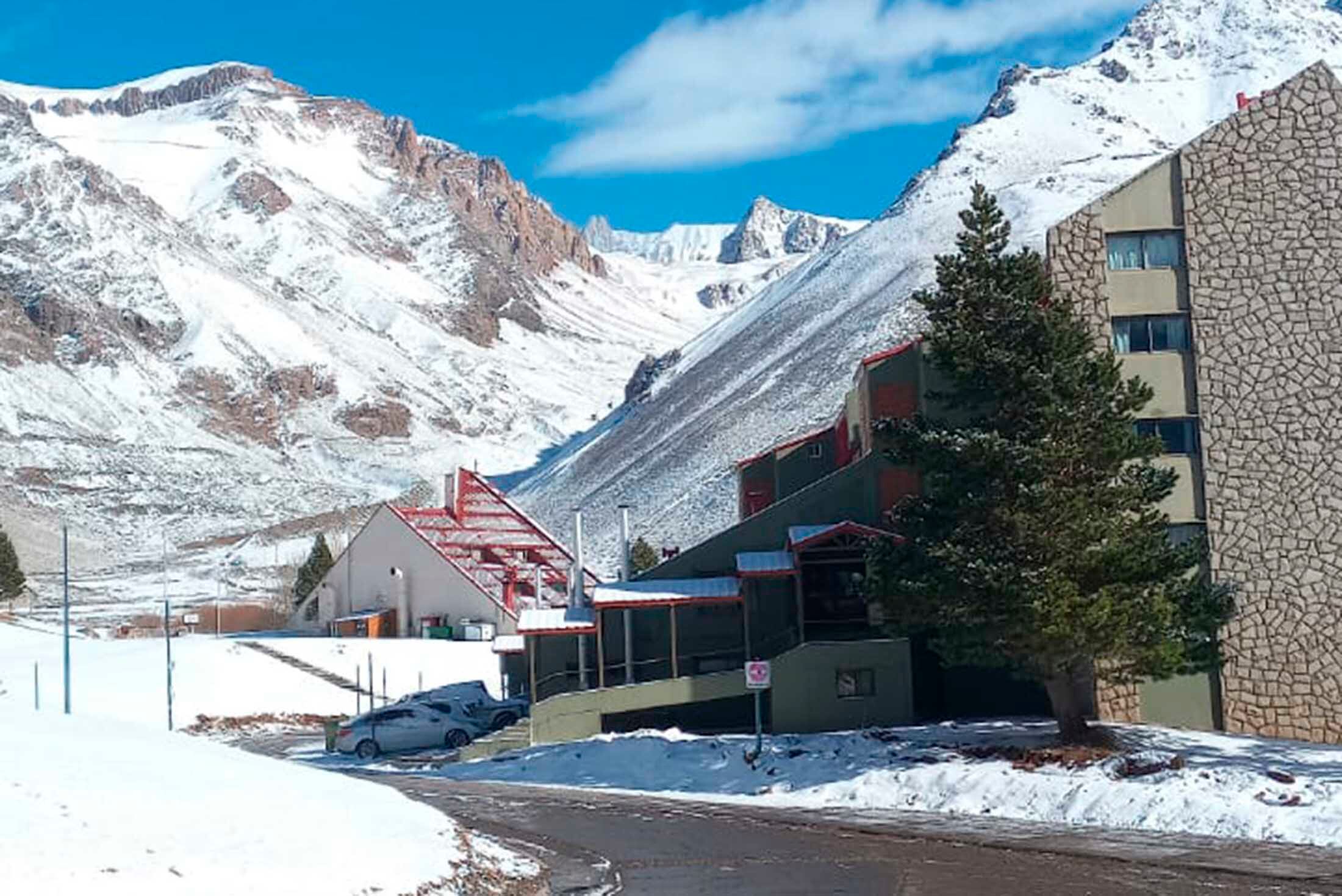 Nevada en Las Leñas. / Agustín Silva 