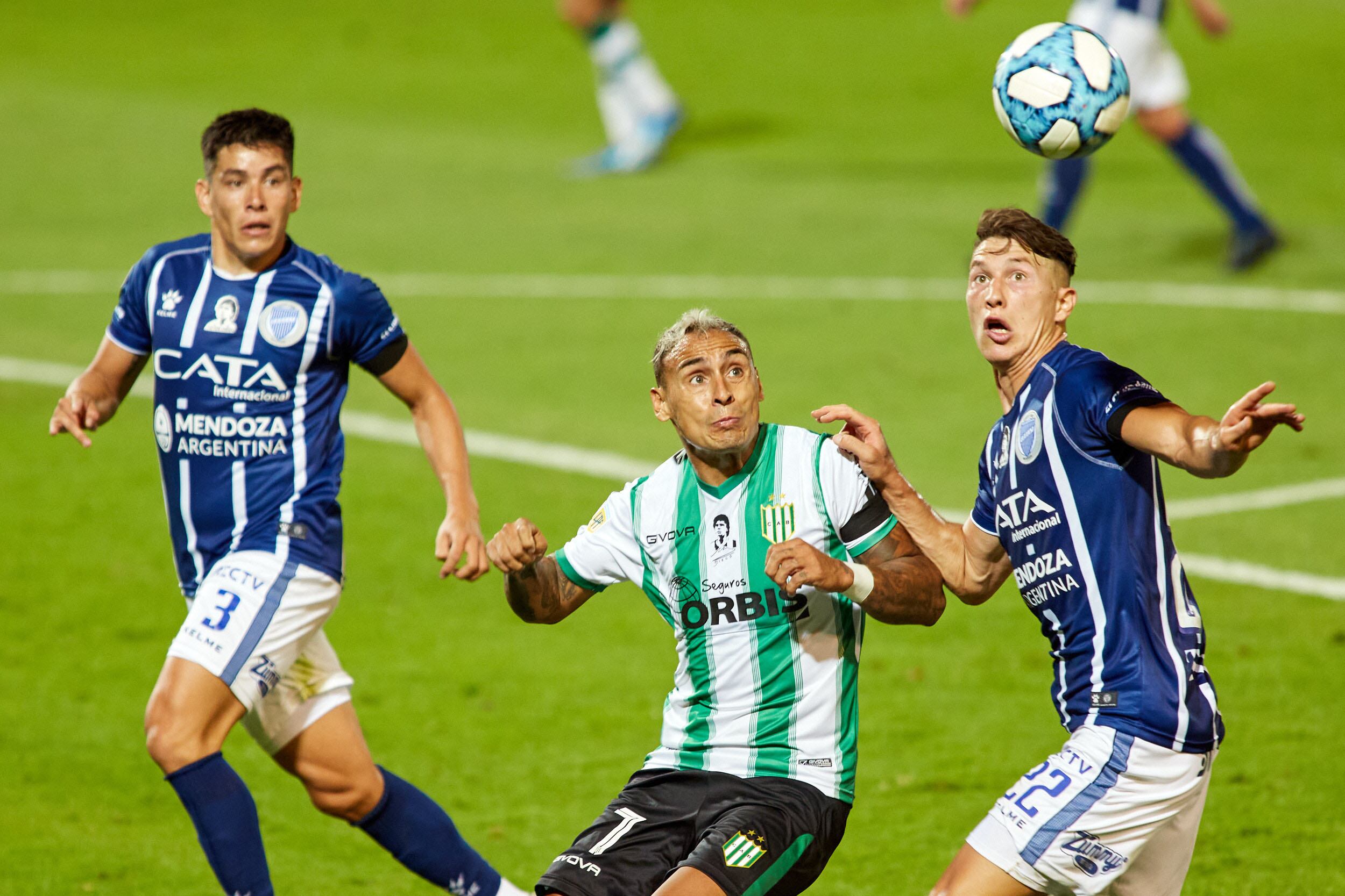 Godoy Cruz vs Banfield por la Fecha 5 de la Copa Liga Profesional. Estadio Malvinas Argentinas. Mendoza, sabado 28 de noviembre de 2020. (Marcelo Aguilar/Pool ARGRA)

