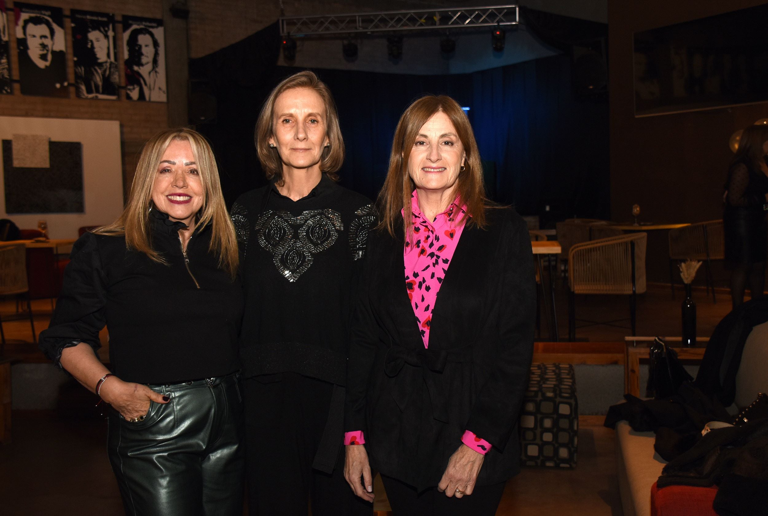 Adriana Martínez, Claudia Ferroni y Susana Gómez