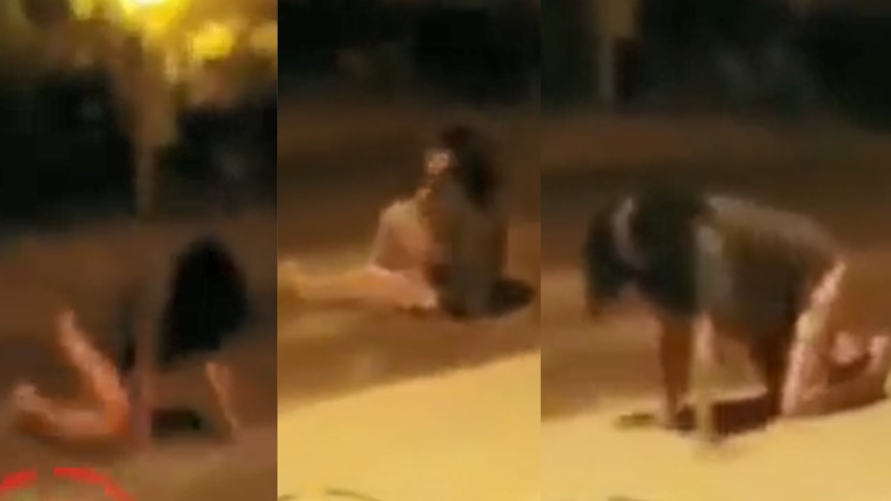 El video de una mujer aparentemente poseída en Rodeo del Medio conmueve a toda la comunidad. Foto: Captura de Video.