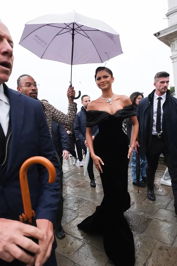 Zendaya enamoró a todos con su atuendo