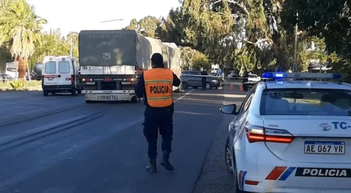 Aún no ha trascendido si el conductor estaba bajo los efectos del alcohol o estupefacientes. Foto: Diario de Cuyo