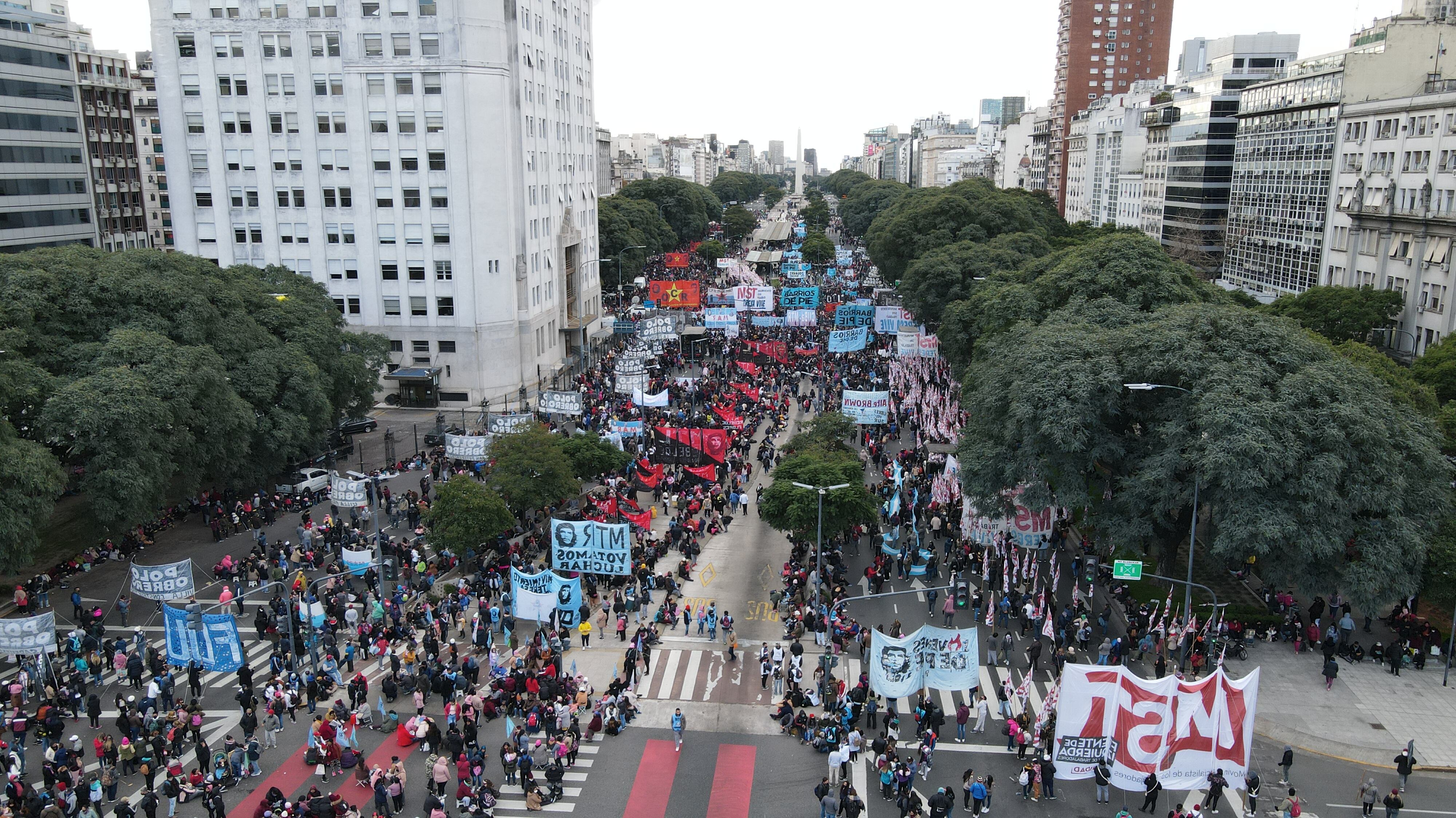 Marcha, imagen ilustrativa. 
