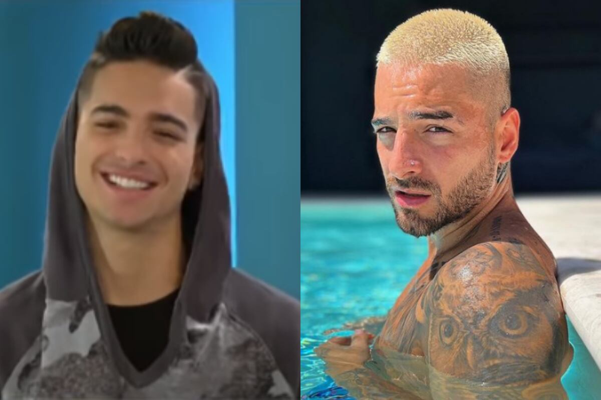 El antes y después de Maluma