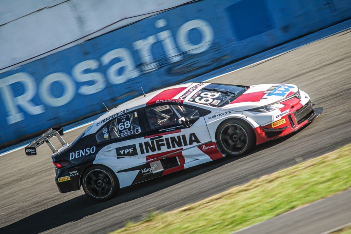 Leonel Pernía y Julián Santero están en lo más alto del campeonato luego de la primera fecha en Rosario.