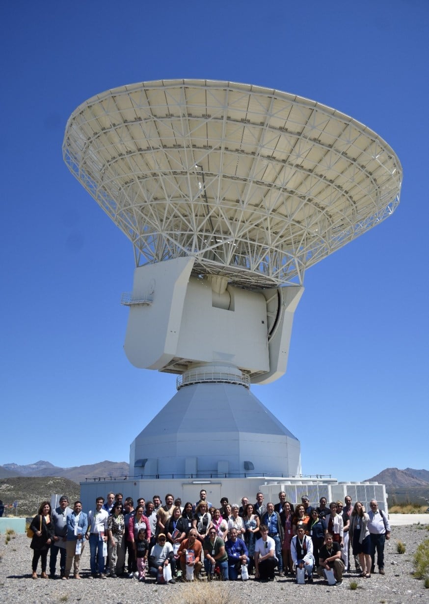 La "ESA Open Week”. La Agencia Espacial Europea abrió las puertas de la estación en Malargüe.