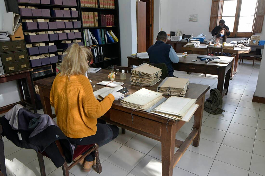 Sala principal de lectura e investigación.