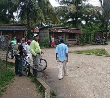 Lugar de los hechos, ubicado en la comuna de Waspam, Región Autónoma de la Costa Caribe Norte en Nicaragua. Foto: Gentileza