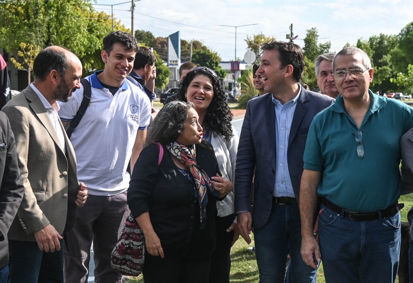 El acto se realizó en las aulas talleres móviles de paque Benegas.
