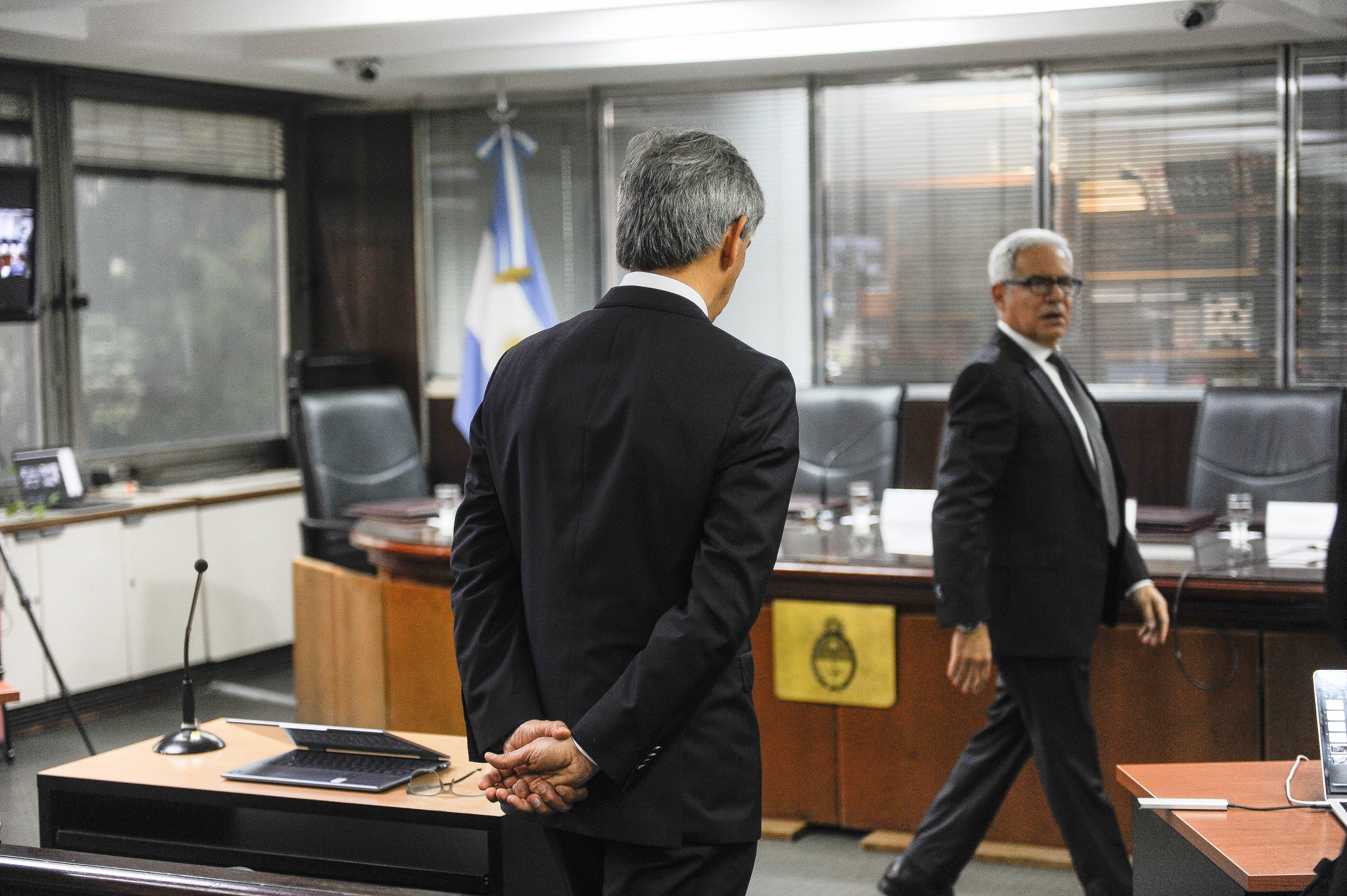 Walter bento Juez de Mendoza  durante el  día 2 del juicio en el Jurado de Enjuiciamiento de la ciudad de Buenos Aires Argentina
Foto Federico Lopez Claro