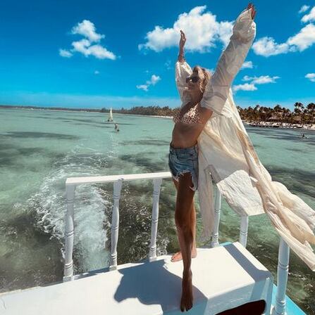 Mery del Cerro, en Punta Cana.