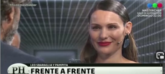 Pampita, en PH Podemos Hablar.