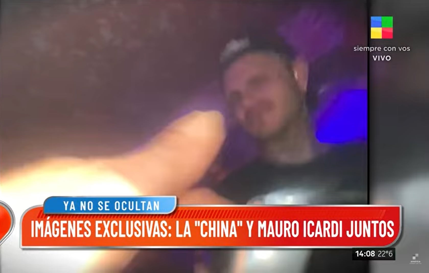 El video de la China Suárez y Mauro Icardi juntos.