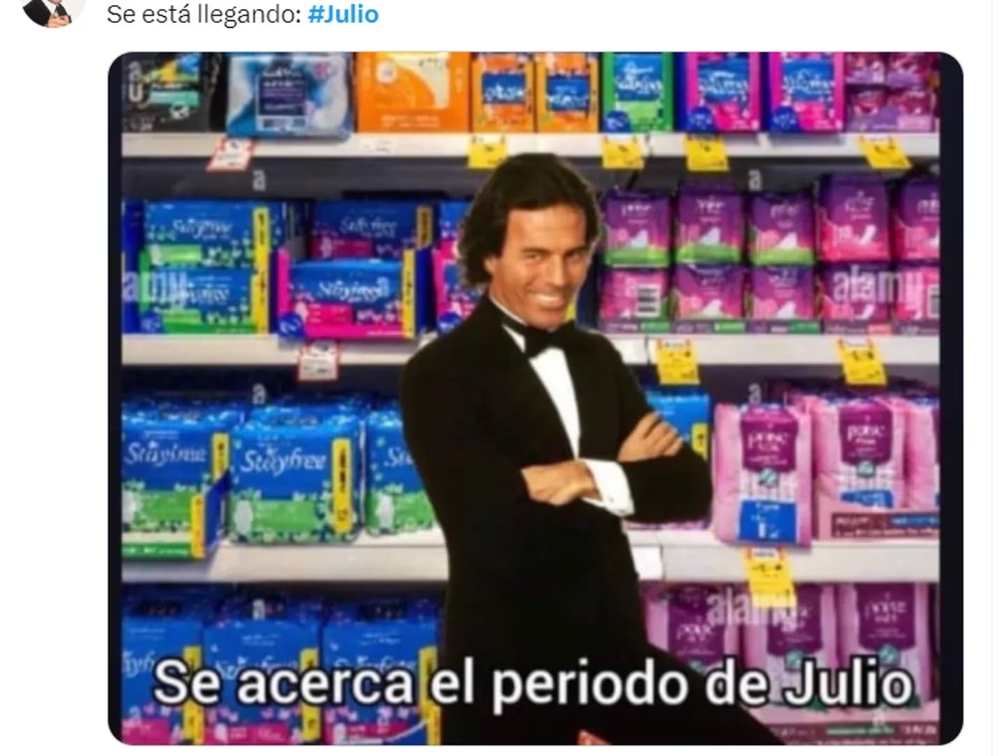 Regresaron los memes de Julio Iglesias para darle inicio al séptimo mes