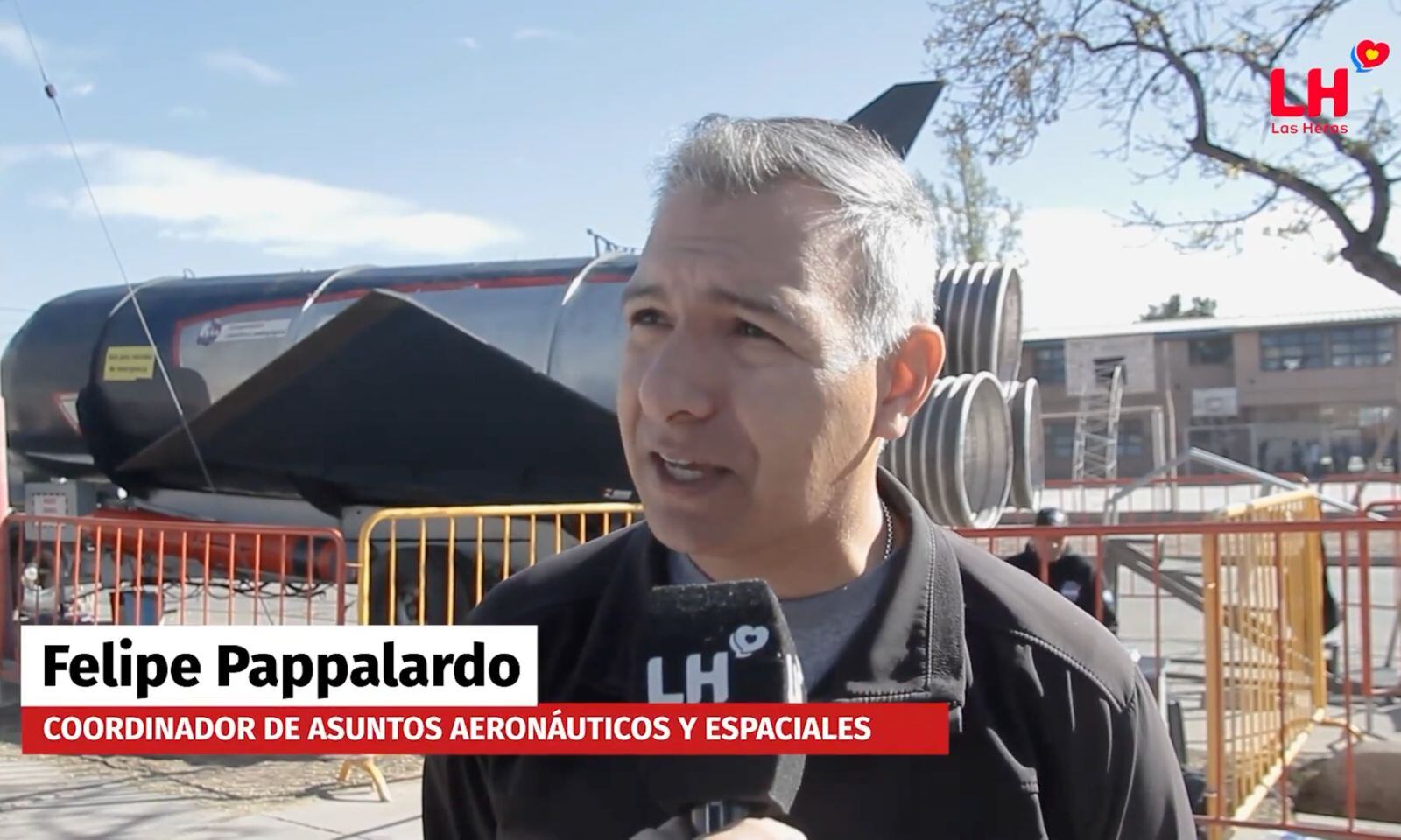 Felipe Pappalardo, coordinador de Asuntos Aeronáuticos y Espaciales.