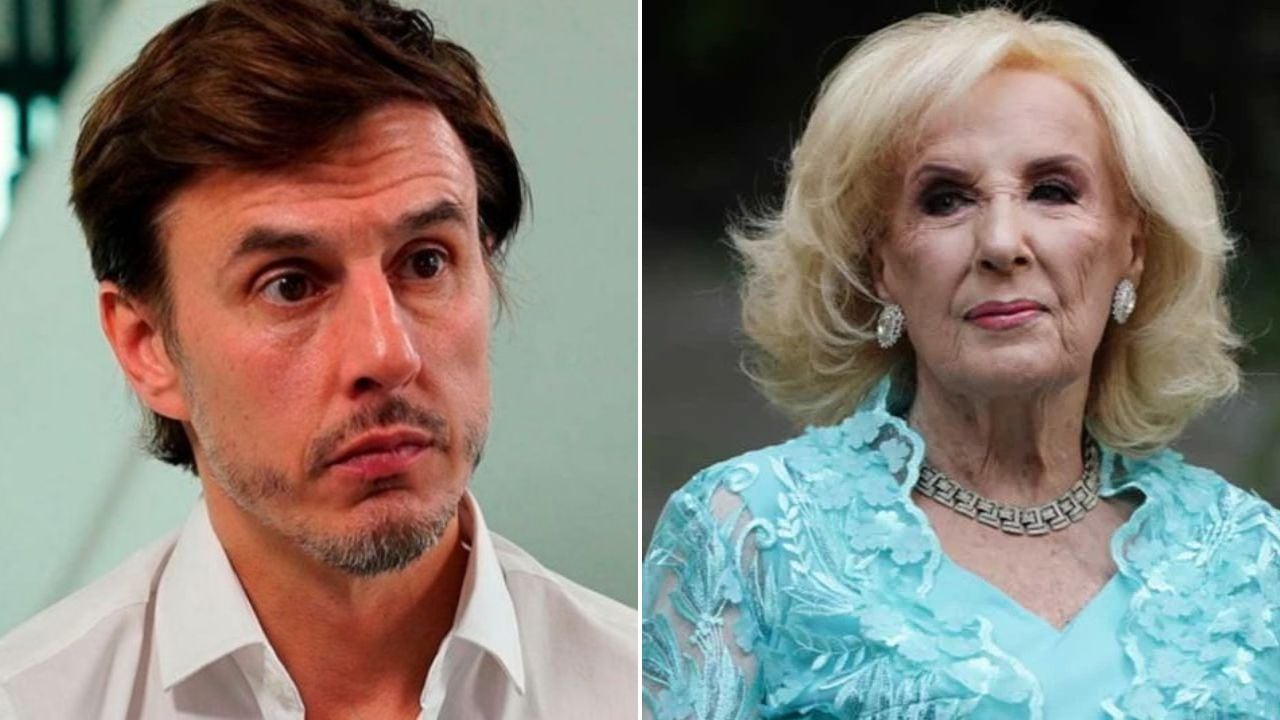 Roberto García Moritán y Mirtha Legrand.