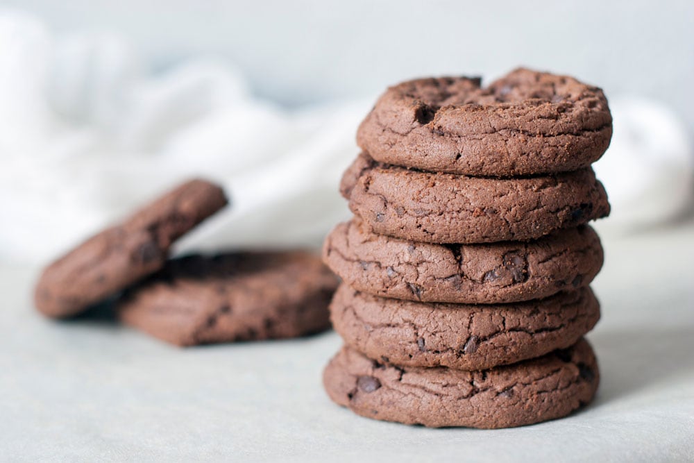 La receta para unas deliciosas galletitas de chocolate.