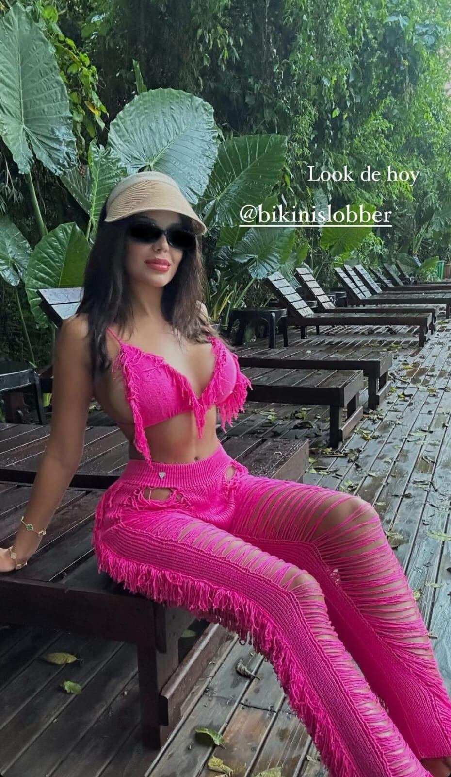 Charlotte Caniggia con sus mejores looks. / Instagram