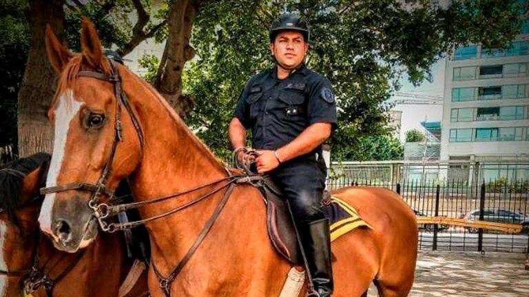 Juan Pablo Roldán, el policía asesinado a puñaladas. Gentileza.