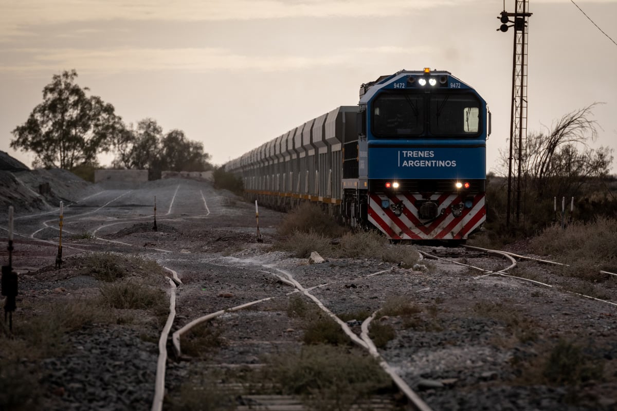 Robo de rieles y material ferroviario: cómo están las vías de Mendoza y cómo se controla su estado. Foto: Archivo Los Andes.
