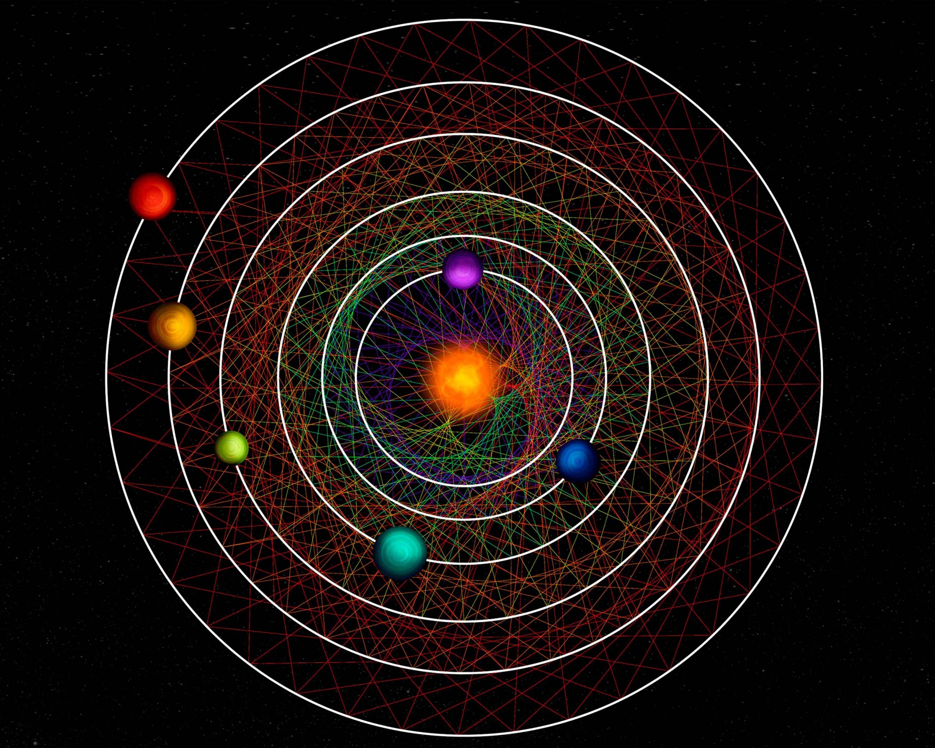 El sistema planetario perfecto que sorprende a los científicos