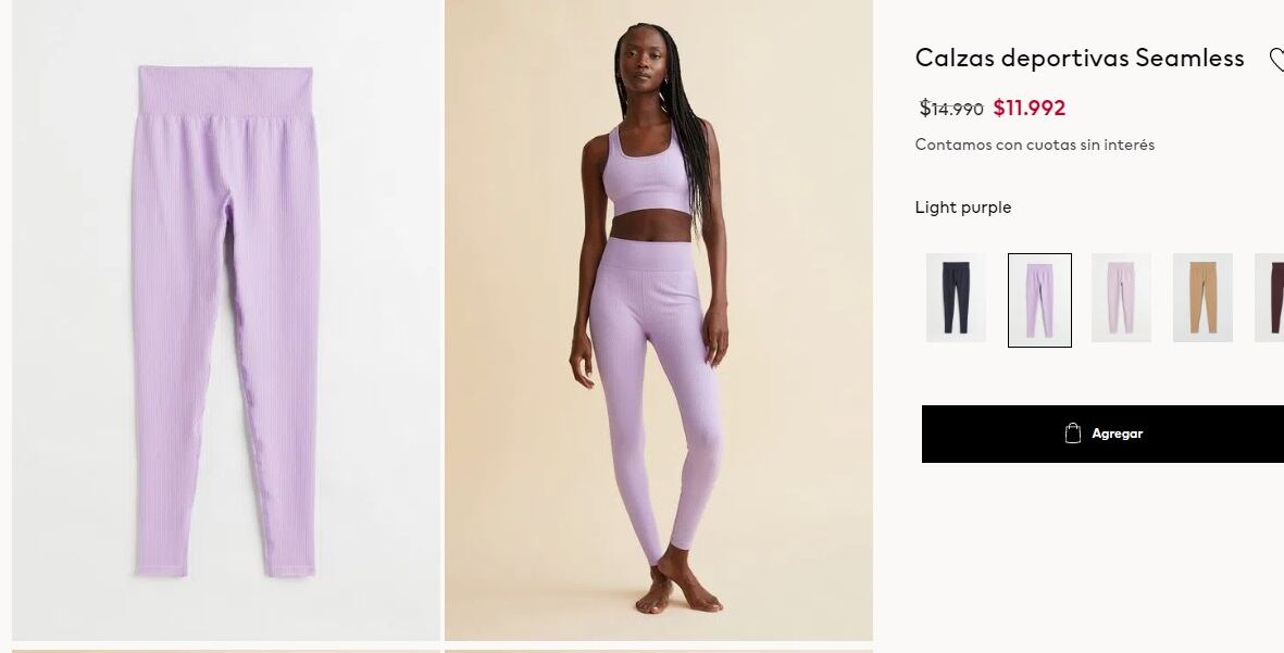 Calza mujer (H&M)