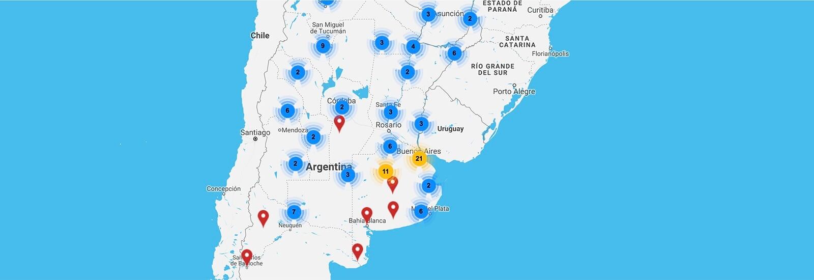 Credil SRL fue fundada en 1983 y cuenta con 120 sucursales en todo el país, 500 comercios adheridos y 1.500.000 clientes que disponen de sus servicios financieros.