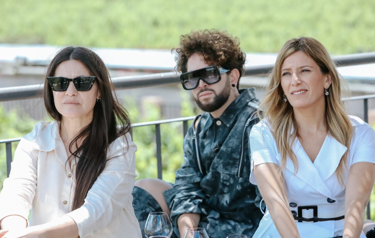 Paula Crombas, Luca Salvo y Alicia Sisteró.