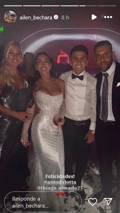 El jugador argentino se casó esta semana en una ceremonía discreta.