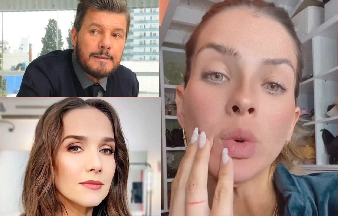 Marcelo Tinelli y Natalia Oreiro "se pelean" por la China Suárez