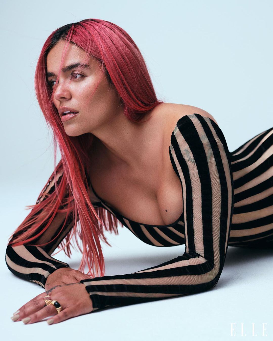 Karol G para la revista ELLE Usa