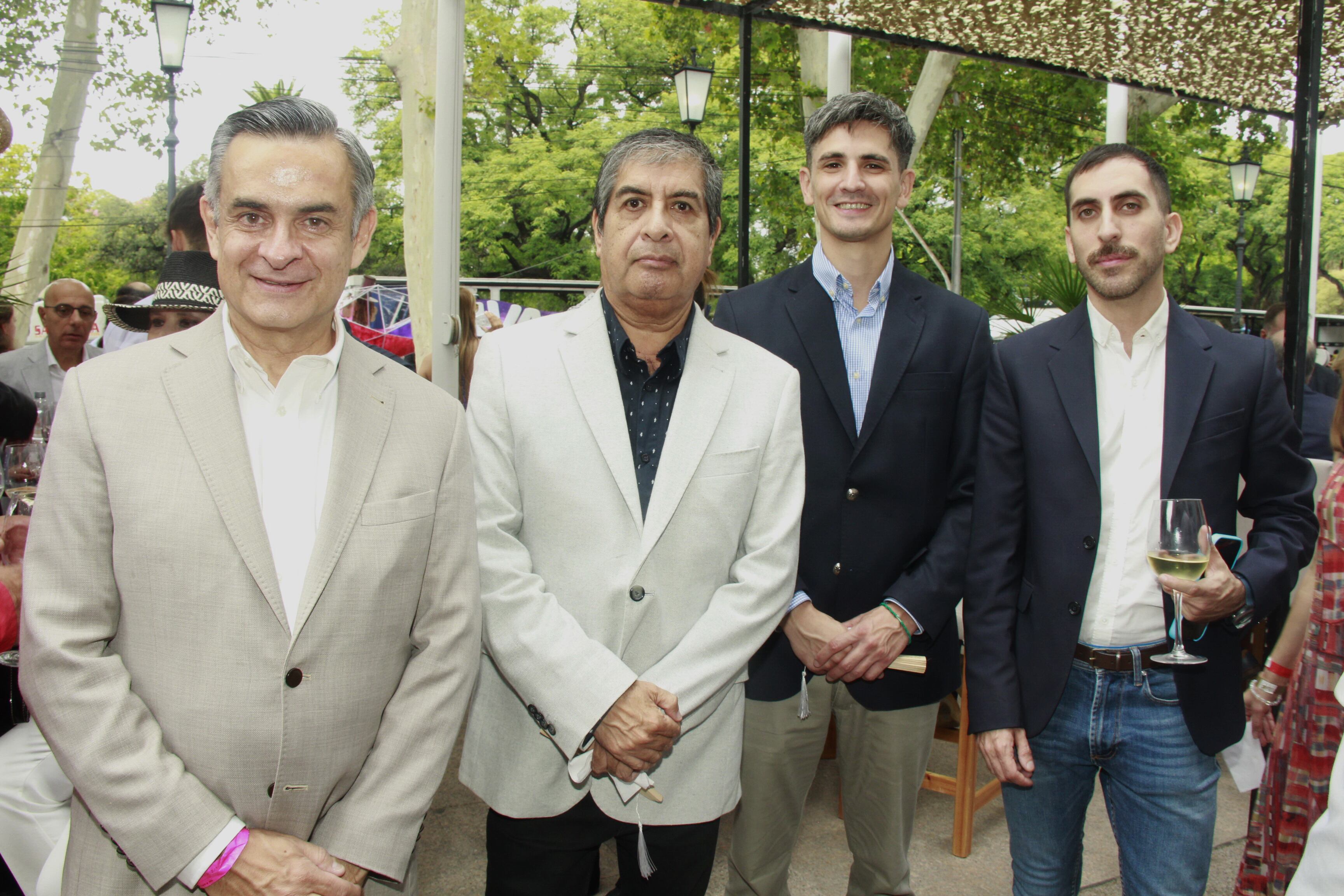 Luis Rosales, Daniel Olivera, Diego Hormazabal, Juan Manuel Mesas. - Foto: Fernando Grosso / Los Andes