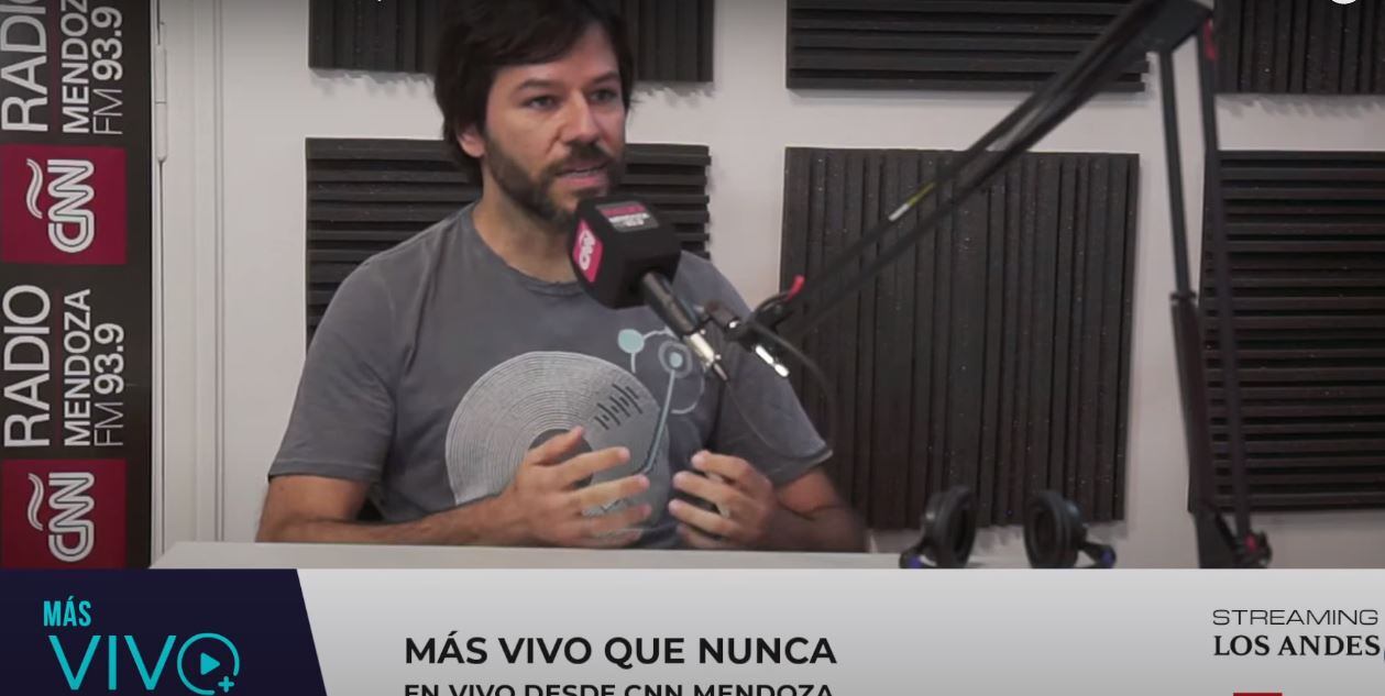 Juan Rivera, doctor en Ciencias de la Atmósfera, visitó el stream de diario Los Andes.