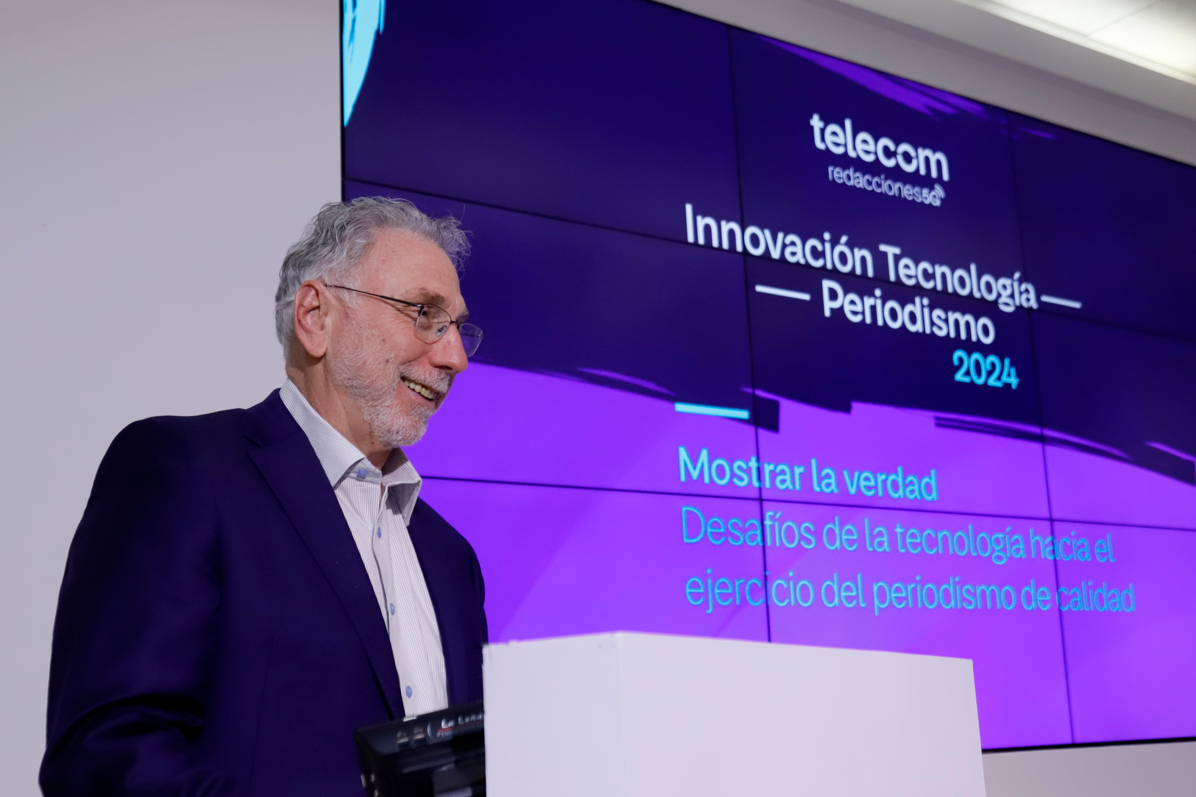 En el marco del programa Redacciones5G Telecom presentó una nueva edición de su ciclo Innovación, Tecnología y Periodismo. En esta edición, el ciclo contó con la exposición central de Martin Baron, ex director de The Washington Post y autor del libro Frente al poder.