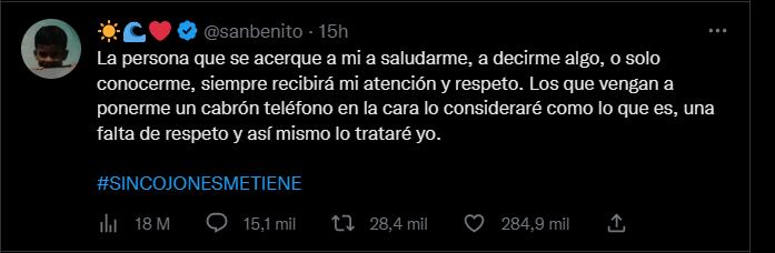 polémica y enojo por la actitud del músico con una fan