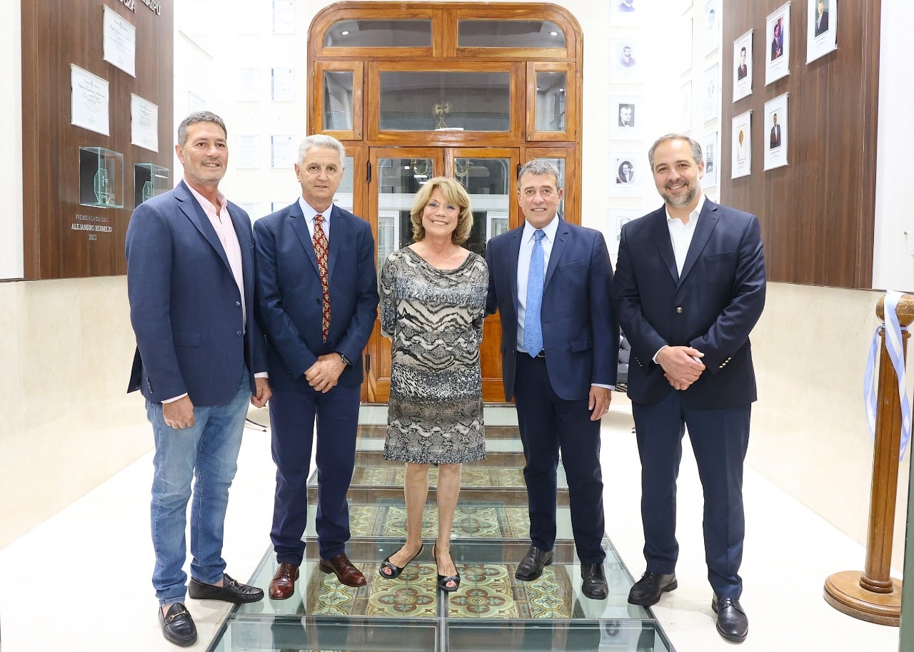 Alejandro Bermejo, Francisco García, Olga Bianchinelli, Adolfo Bermejo,  y Matías Stevanato.