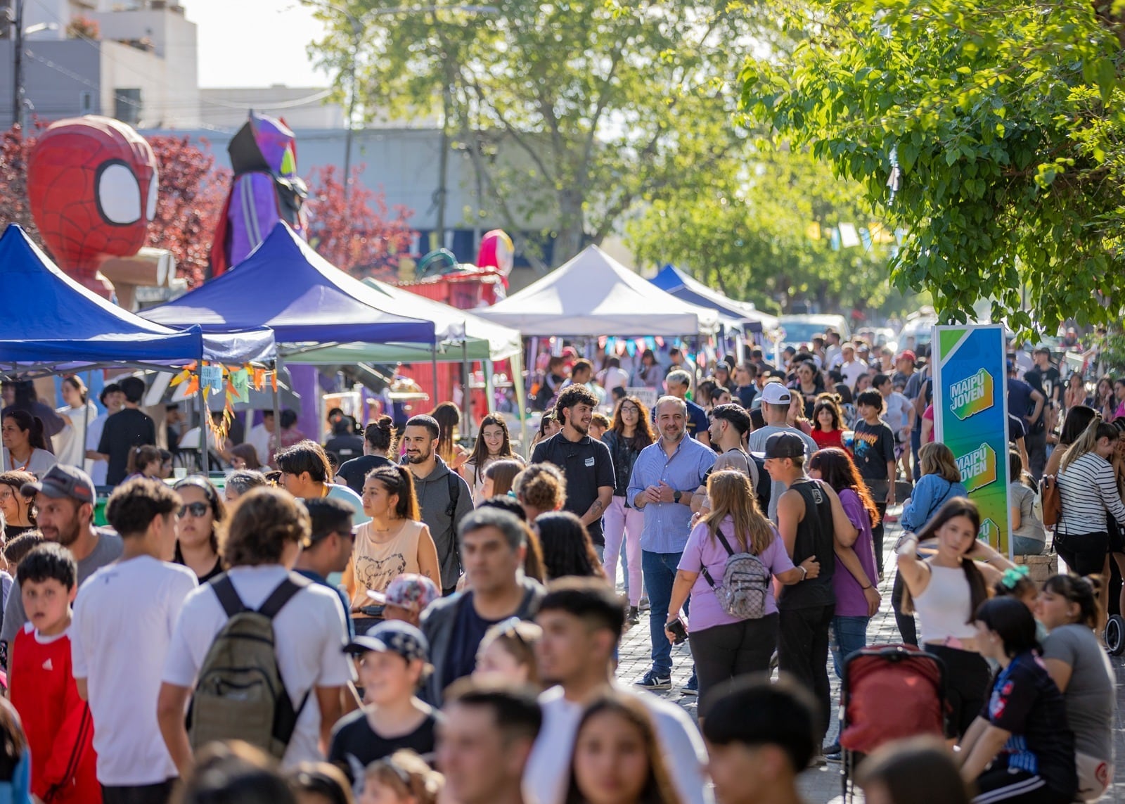 Más de 100 mil personas disfrutaron de la Semana de la Juventud en Maipú.