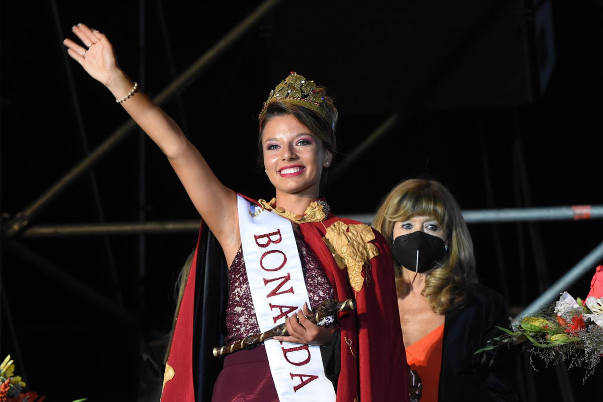 Pierina Vignoni Reina del Bonarda San Martin. Mariana Villa / Los Andes