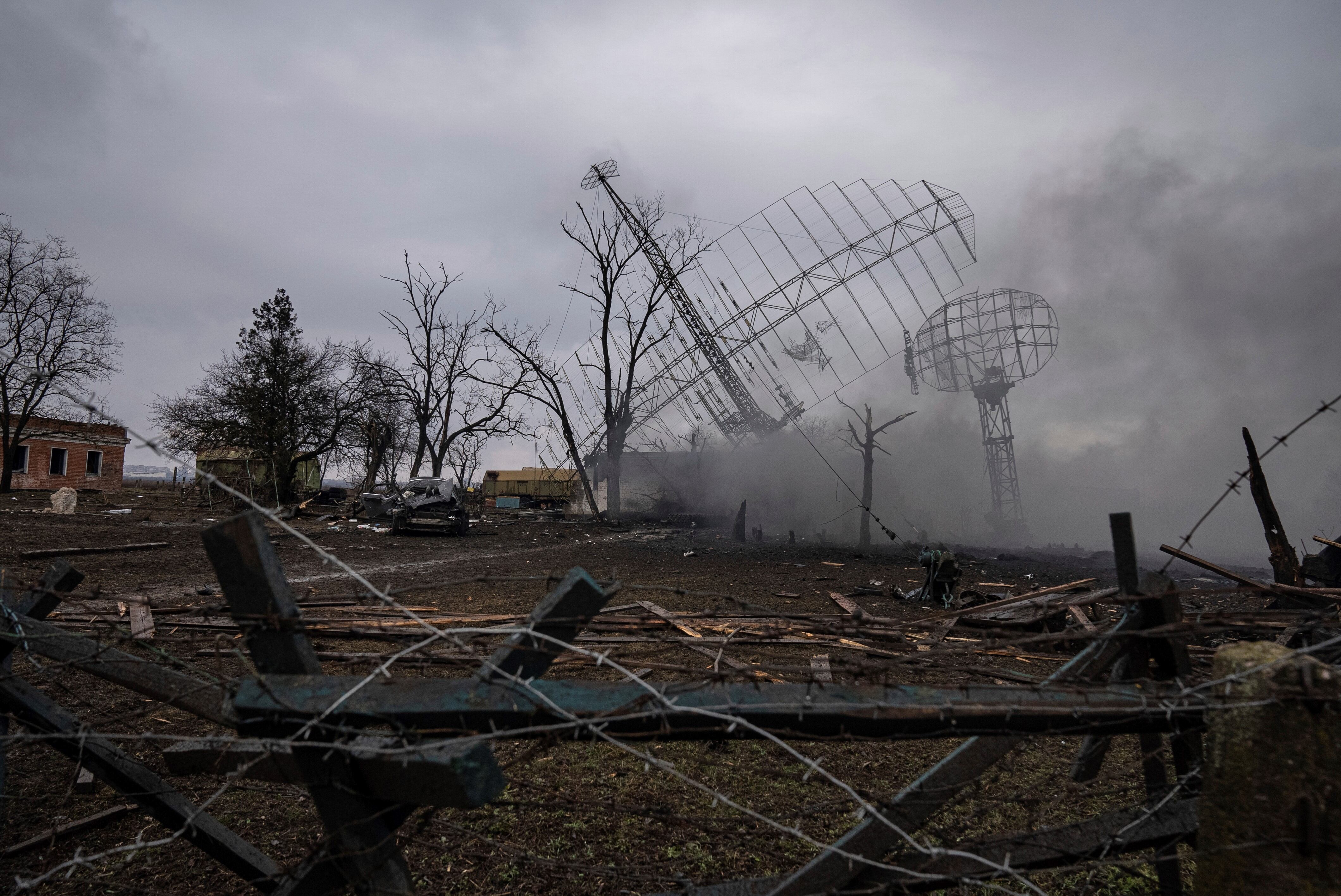 Ataques de Rusia a Ucrania. (AP)