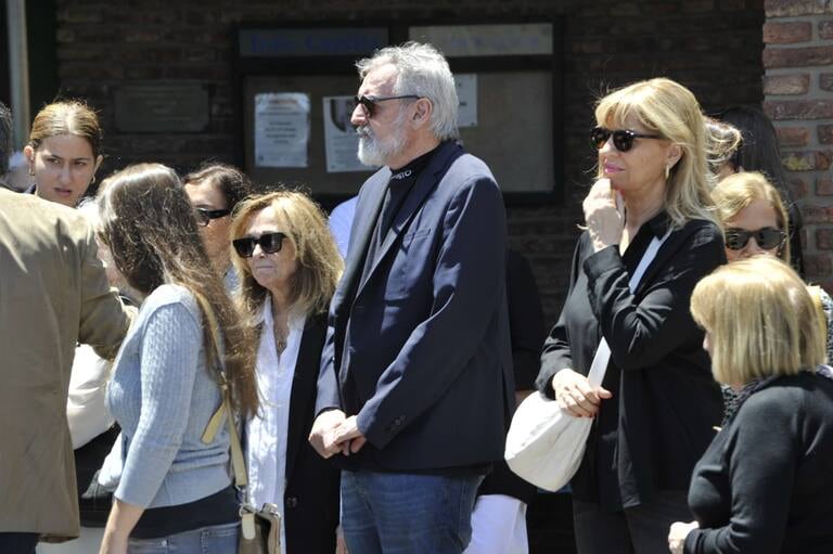 Benito Fernández estuvo presente en el velorio de Roberto Giordano. La Nación