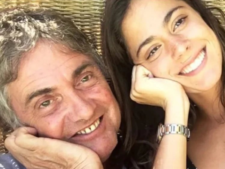 Tini Stoessel le dedicó "Pa" a Alejandro Stoessel. / Archivo