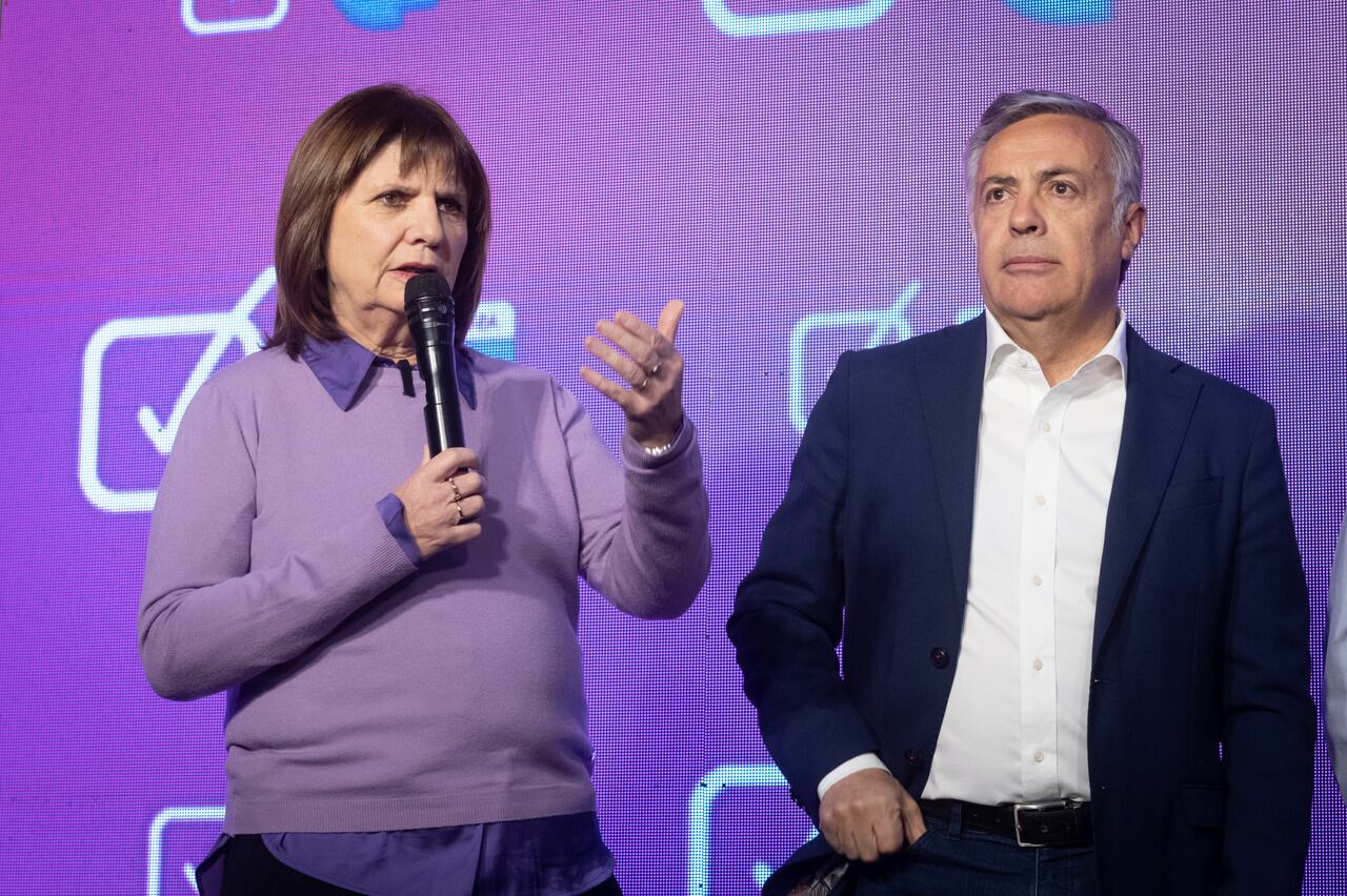 Patricia Bullrich y Alfredo Cornejo
Foto: Ignacio Blanco / Los Andes